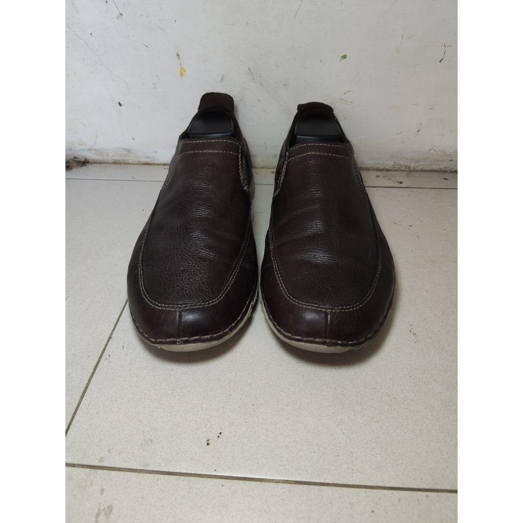 Sepatu Slip On kulit asli Rockport sz 41/26