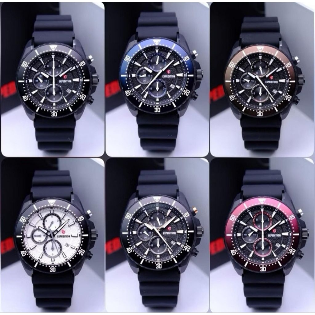 JAM TANGAN PRIA EXPEDITION EXP 6869 6869 E 6869 ORIGINAL GARANSI 1 TAHUN