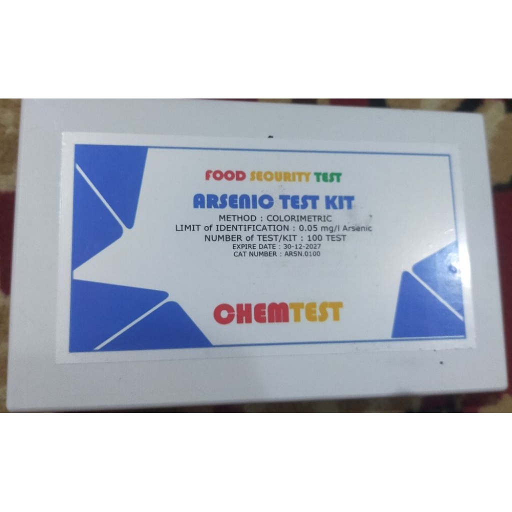 Arsenic Test Kit | Alat Uji Arsenik