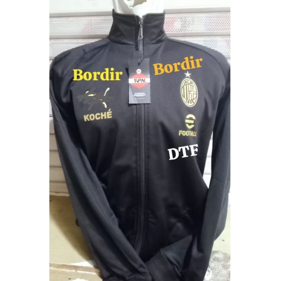JAKET CUSTOM LOGO NEGARA DAN CLUB BORDIR
