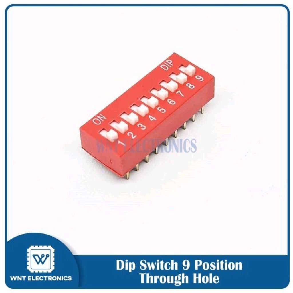 DIP SWITCH 9 PIN 9P SWITCH SLIDE