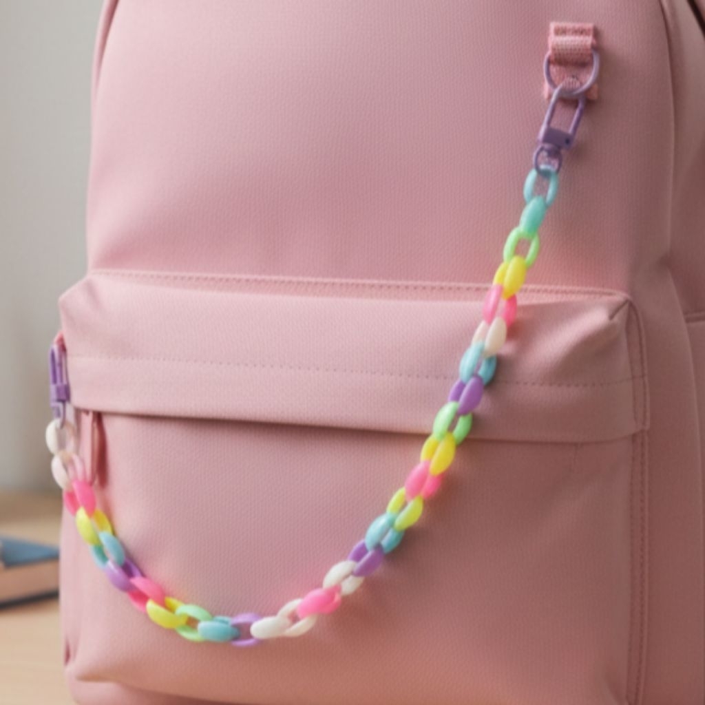 BAG CHARM RANTAI GANTUNGAN TAS GANTUNGAN CELANA JEANS KEYCHAIN