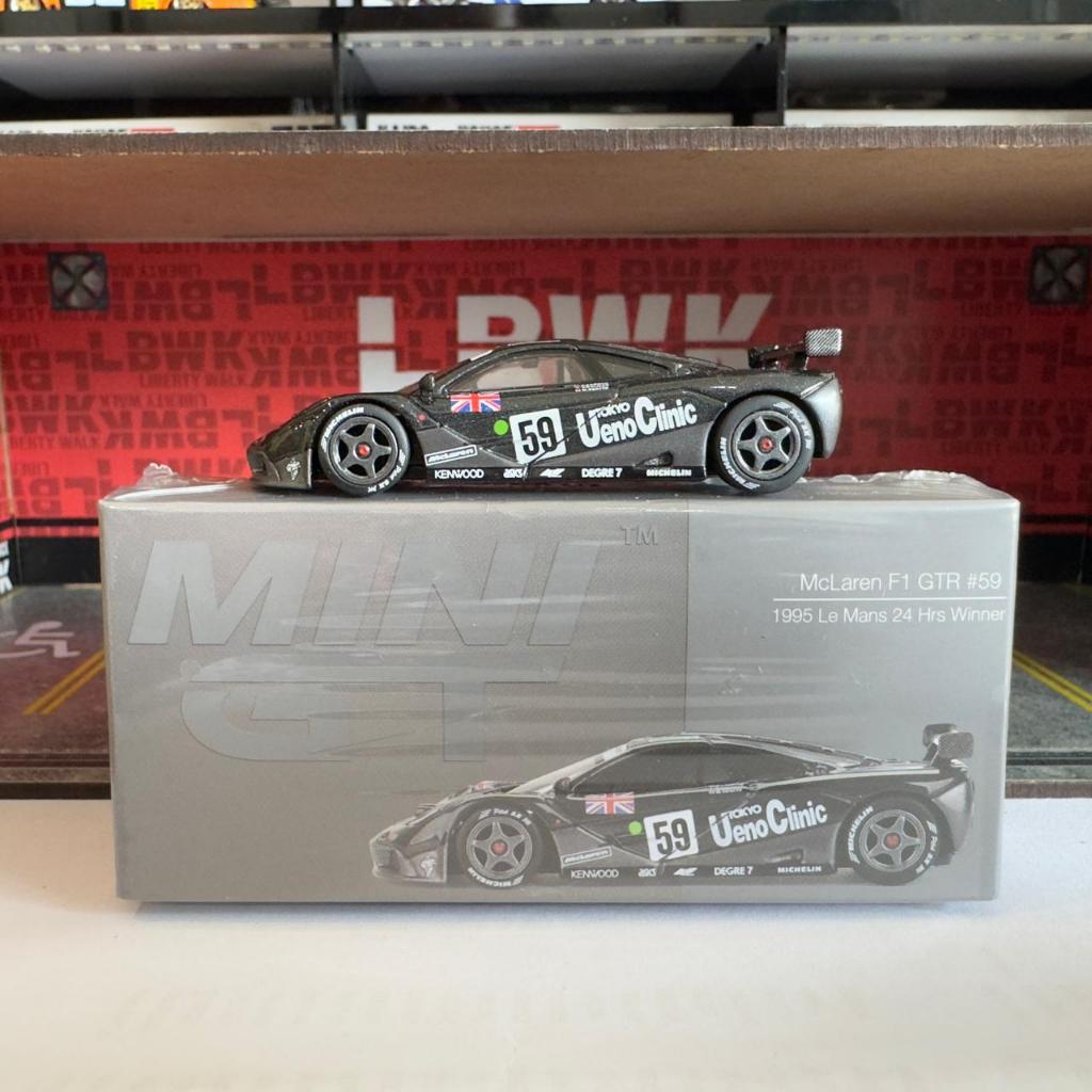 Mini GT 534 McLaren F1 GTR #59 1995 Le Mans 24 Hrs Winner