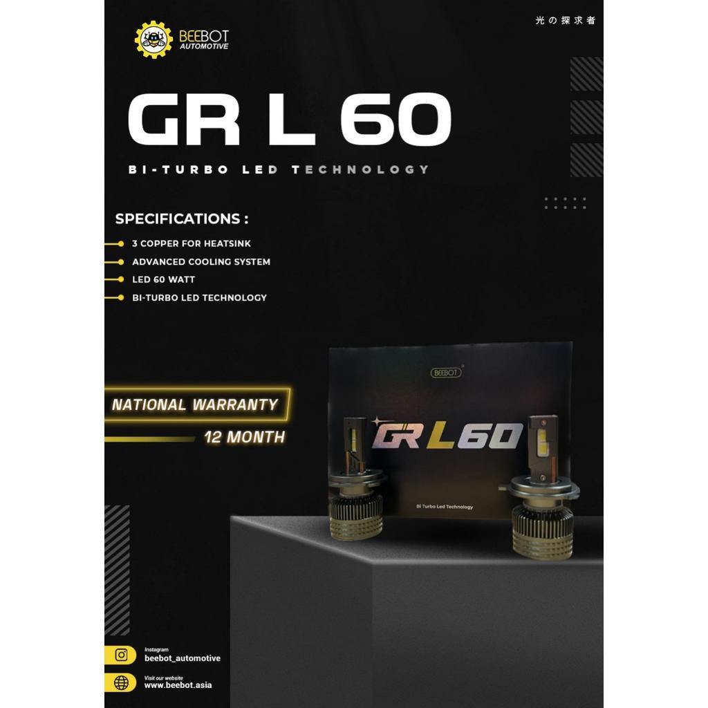 BEEBOT LED HEADLAMP / FOGLAMP GR L60 MK II - 1 COLOR & 3 COLOR - H4/H11