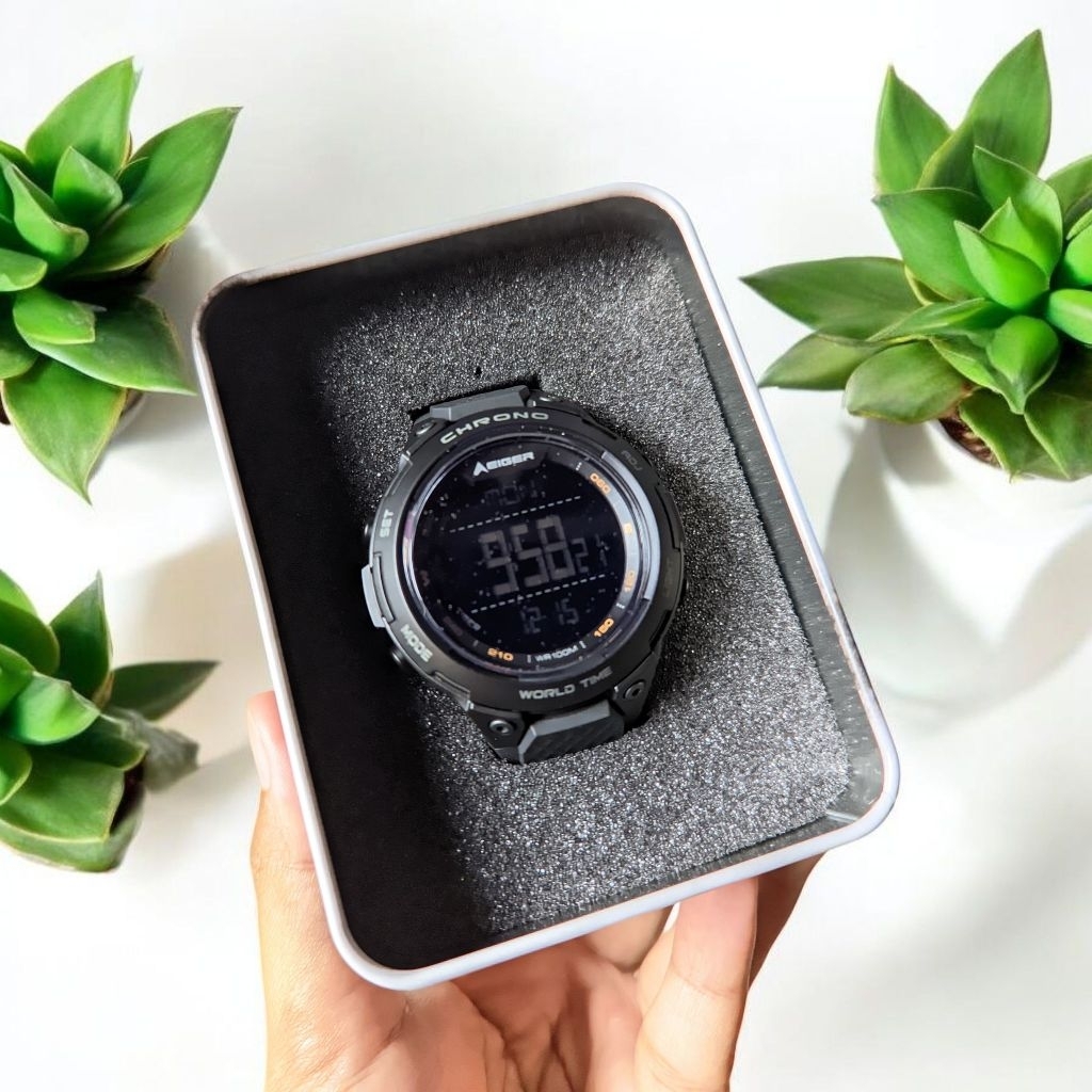 JAM TANGAN EIGER1989 HELICON BARU