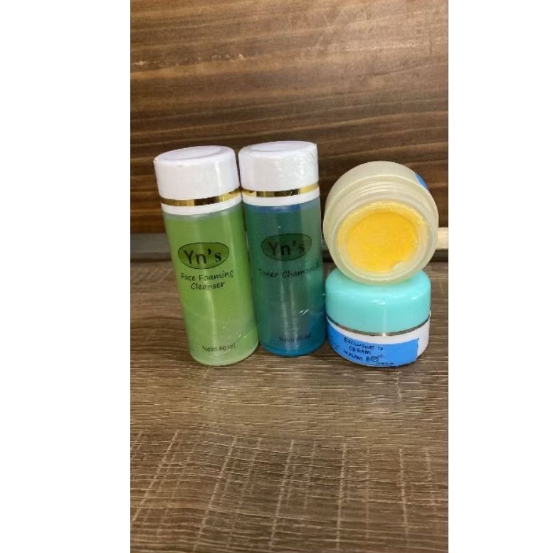 Yn's paket skincare harga pelajar yang mencerahkan dan mengglowingkan