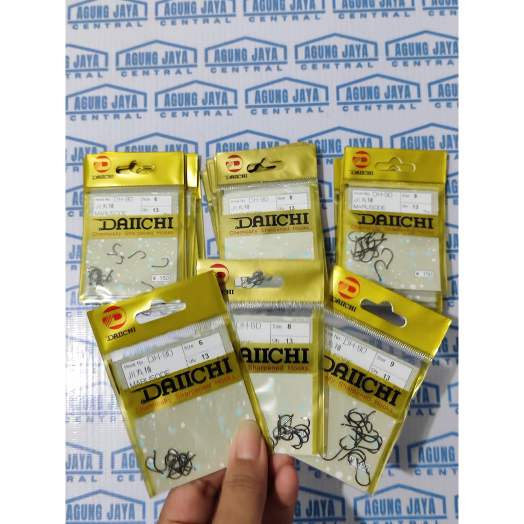 KAIL PANCING DAICHI DH 90 ORIGINAL UKURAN 6 8 9 TAJAM KUAT & ANTI KARAT