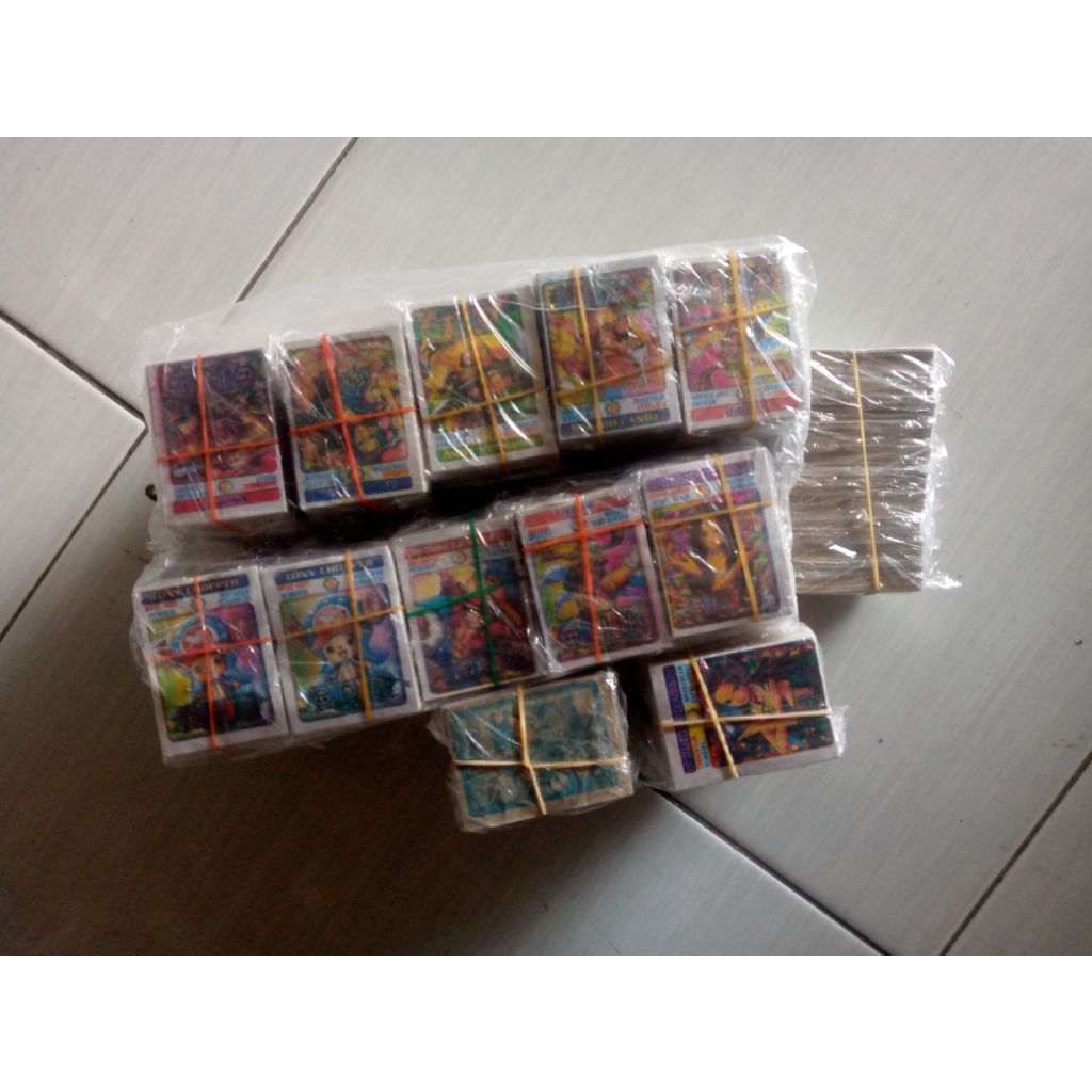 kartu wartet kecil 1 pak isi 100 bks