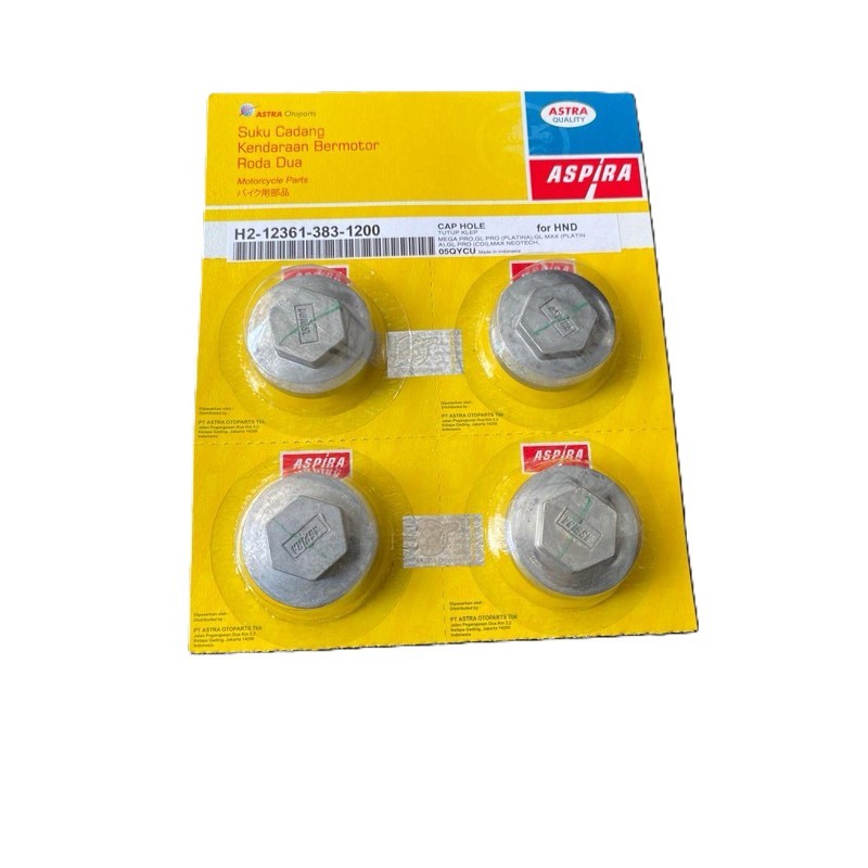 Tutup Oli Bawah Tutup Klep CB GL MP Tiger Merk Aspira Per 1pcs