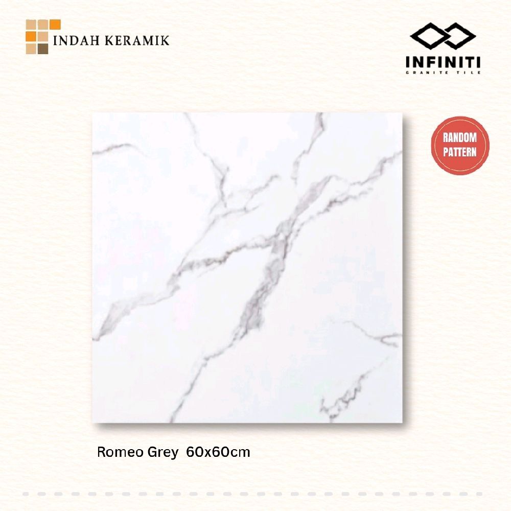 Homogenous tile Infiniti Romeo Grey 60x60