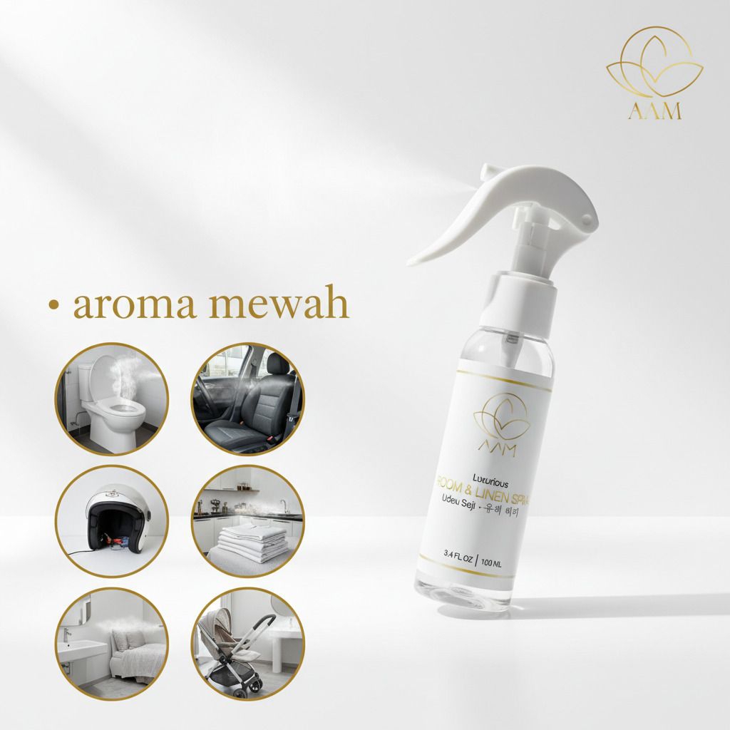 linen spray and room aroma udeu seji