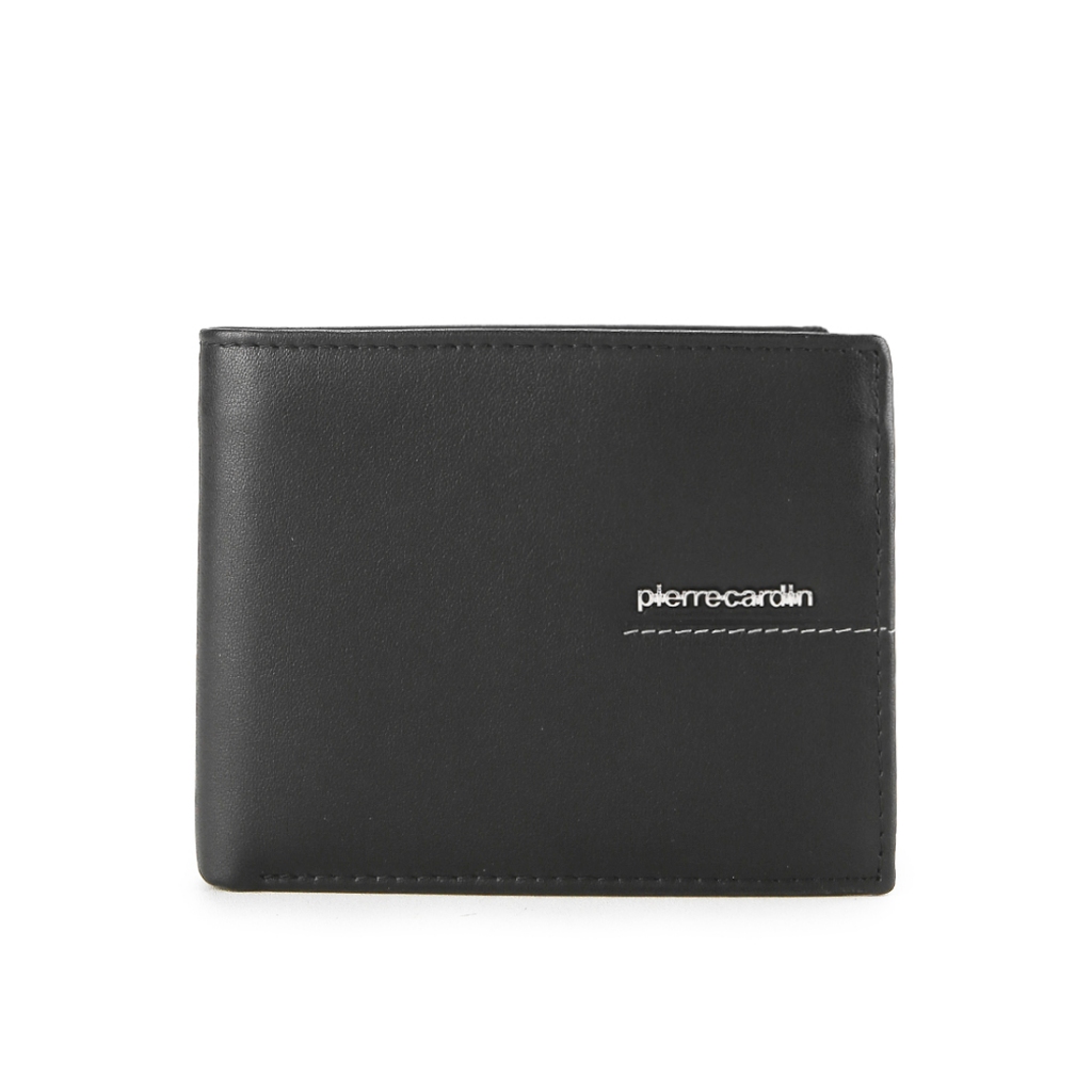 Pierre Cardin Dompet Lipat Pendek Pria Kulit 0111429503BLA