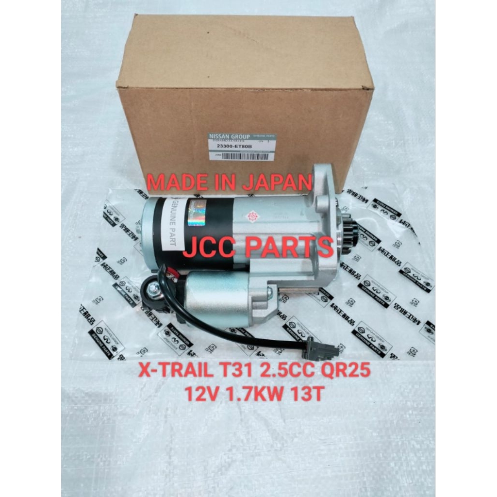 DINAMO STARTER XTRAIL T31 2.5cc