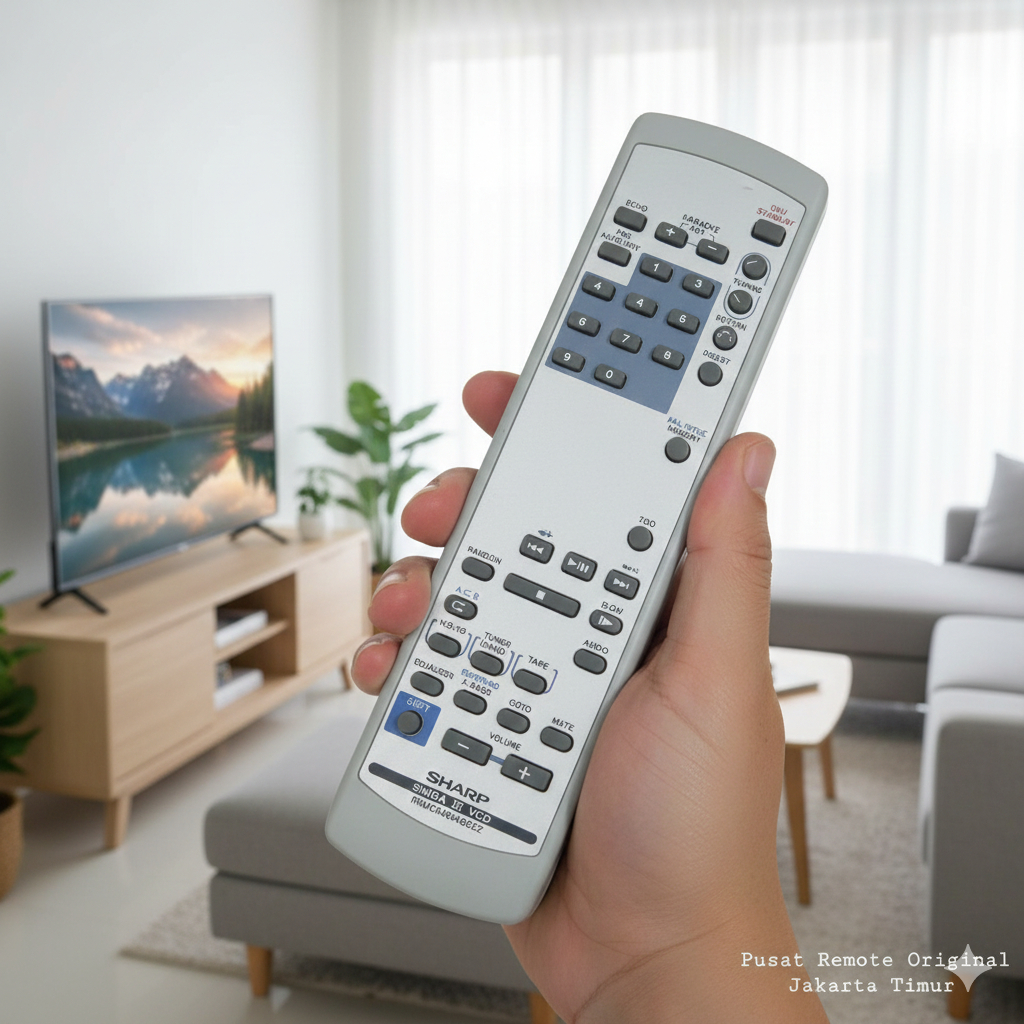 REMOTE REMOT DVD HOME THEATER SHARP RRMCGA004BGZZ ORIGINAL