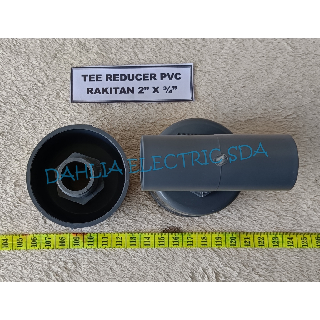 TEE REDUCER 2 X 3/4 PVC RAKITAN