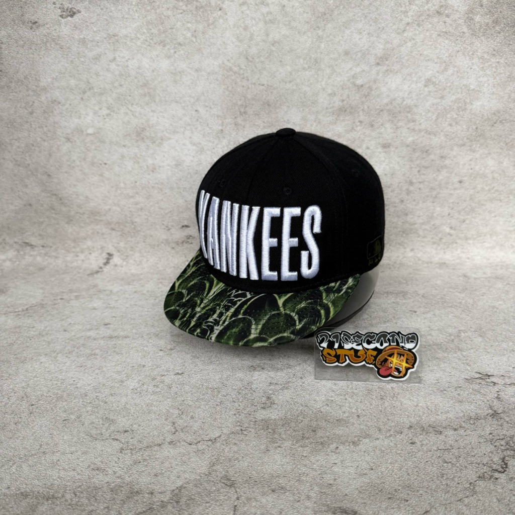 Topi MLB Yankees Hitam Anak Second