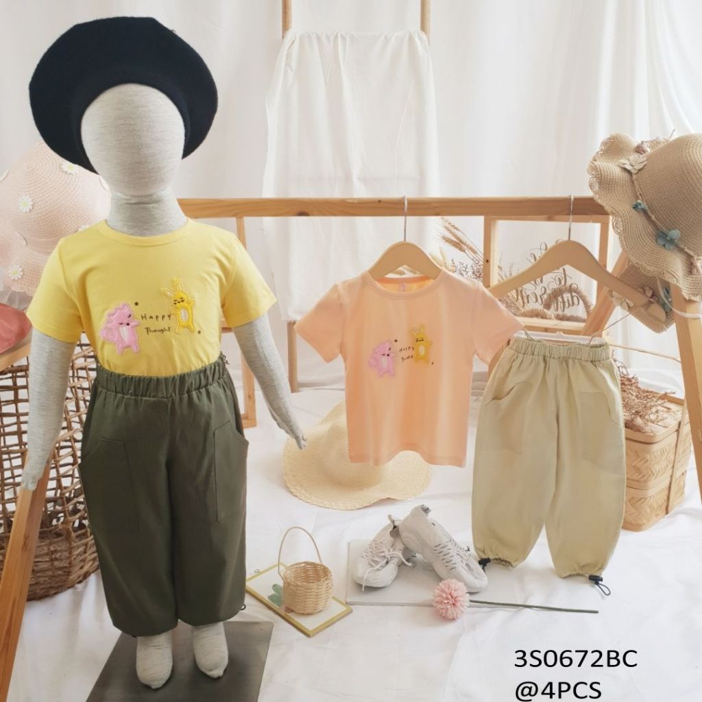 SETELAN ANAK GI-DAE SETELAN ANAK IMPORT COTTON MODEL TERBARU