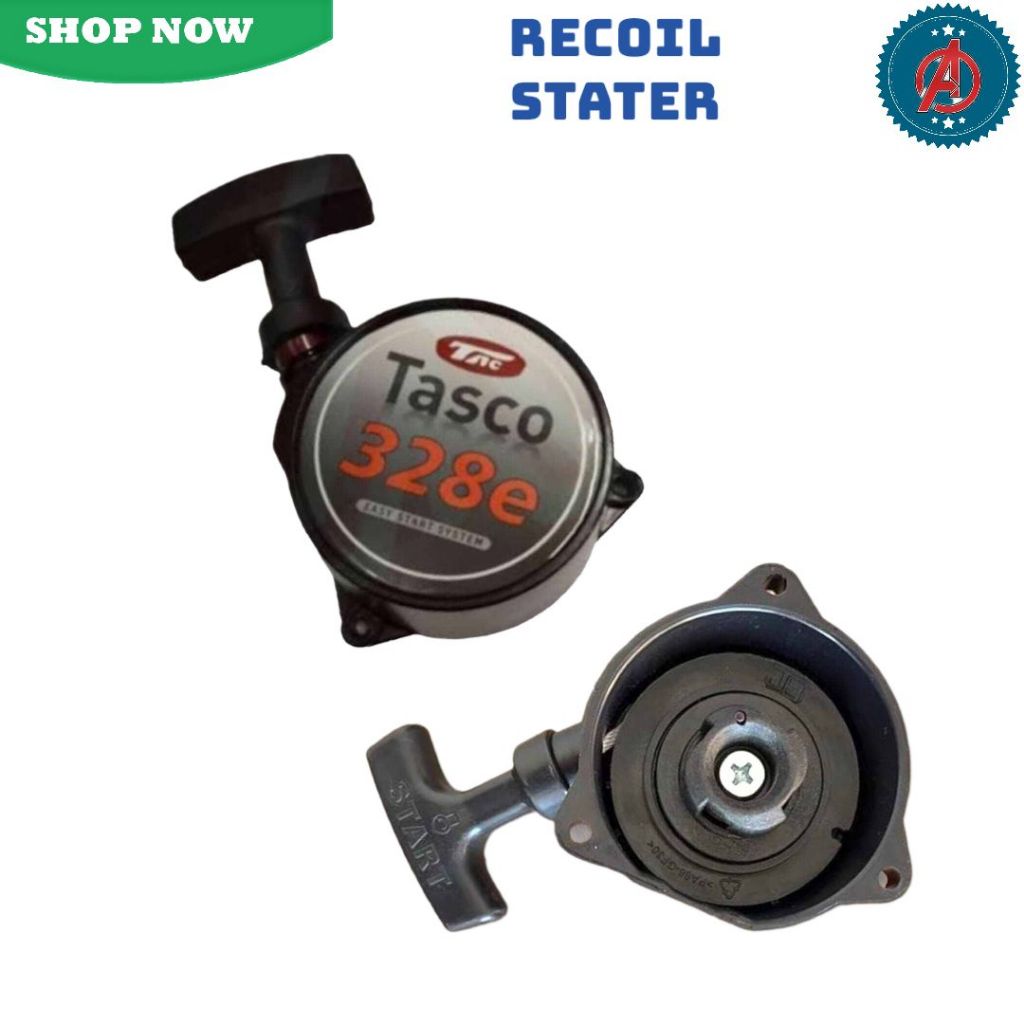 Recoil Starter Engkol Mesin Potong Rumput Tasco 2 Tak 328e