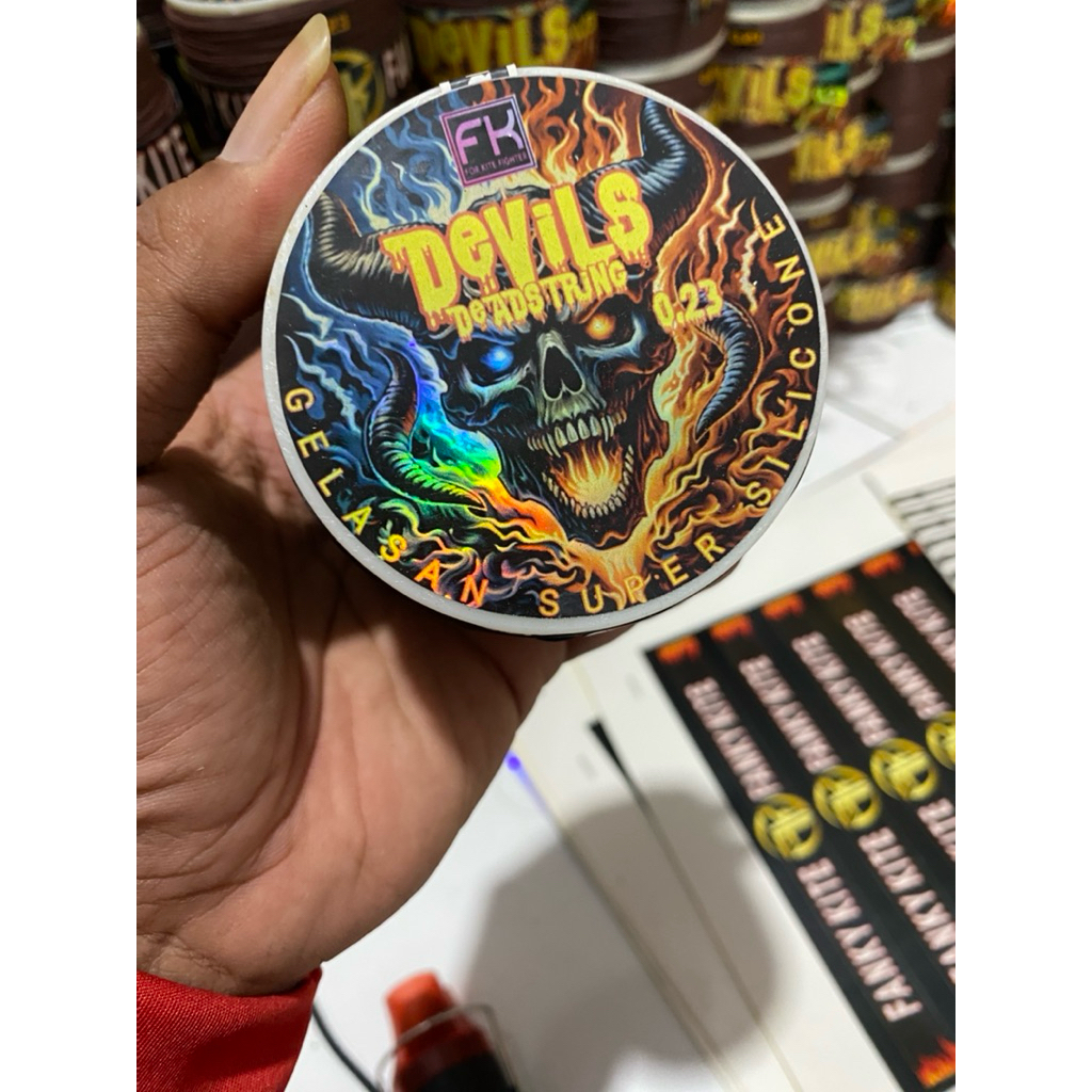 Gelasan Devils 0.23 3000 Yard Gold String Matot