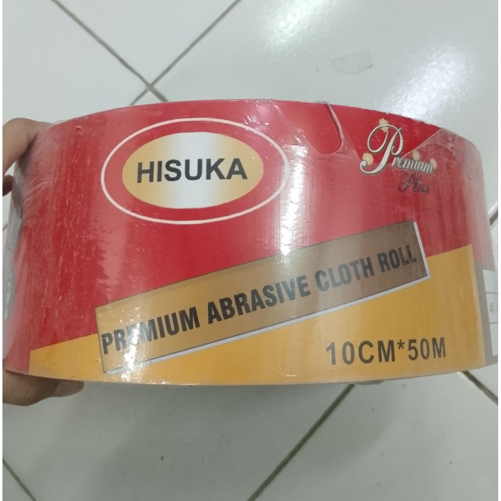 AMPLAS ROLL AMPLAS KERTAS GOSOK/ AMPLAS ROLL HISUKA/ AMPLAS GULUNG/ AMPLAS PERMETER/ AMPLAS GOSOK AM