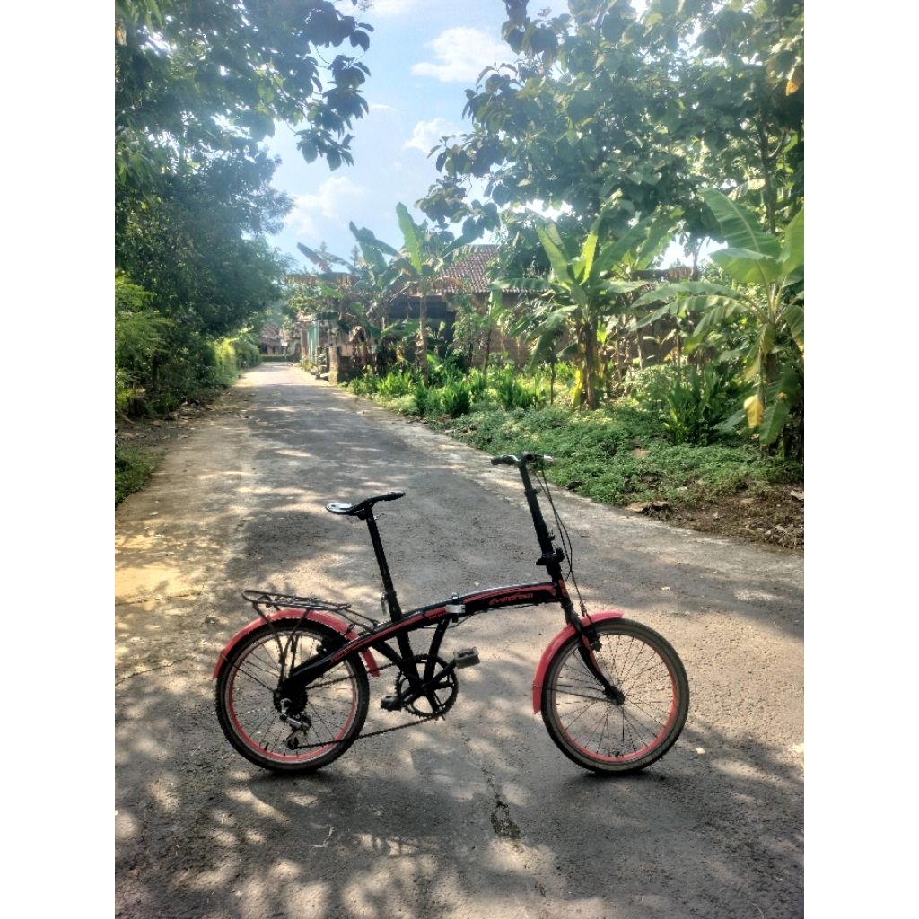 sepeda lipat second original evergreen
