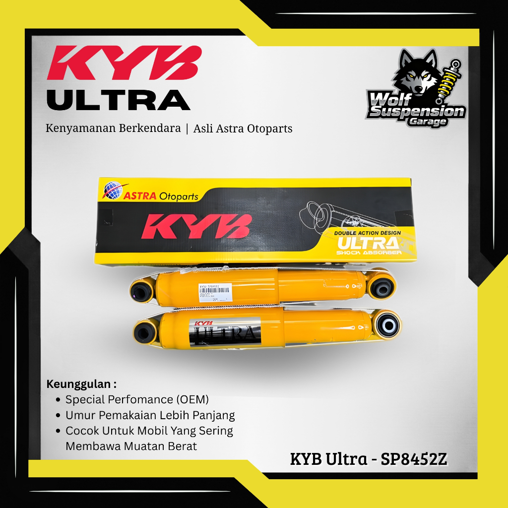 Kayaba / KYB Ultra Shockbreaker Belakang Mobil Nissan Evalia