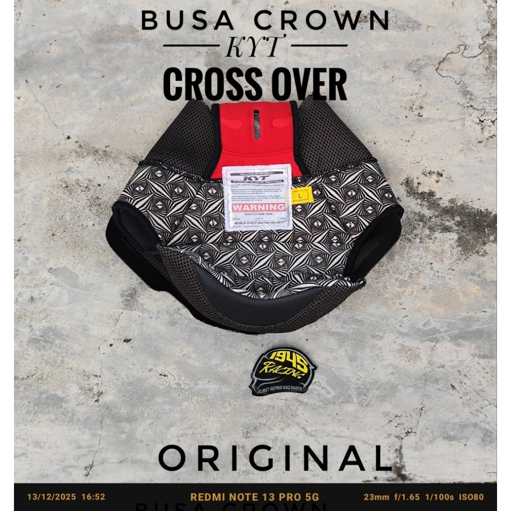 BUSA CROWN KYT CROSS OVER ORIGINAL 100%