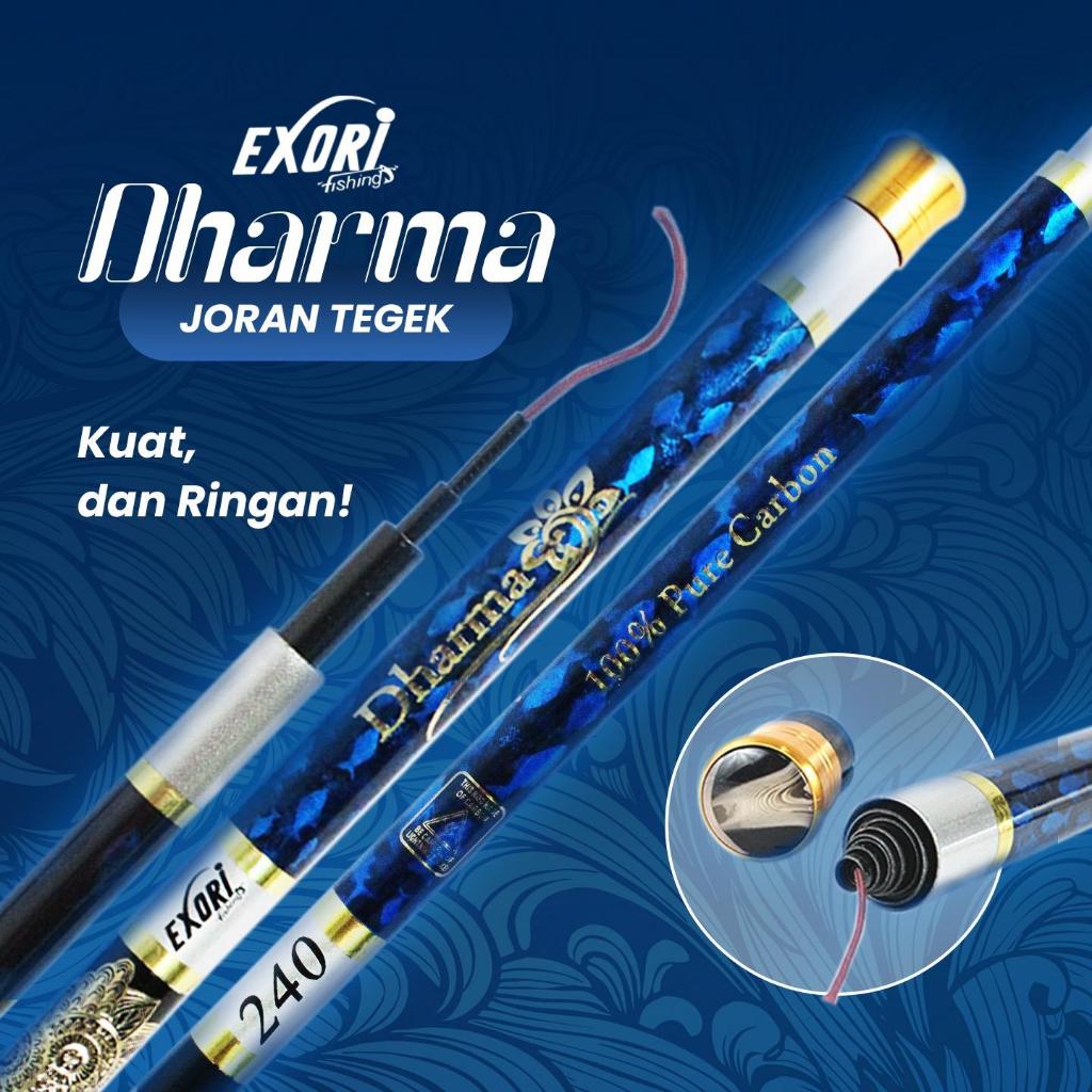 Joran Tegek Exori Dharma 180 s/d 360 | Joran Tegek | Tip Solid 100% Pure Carbon