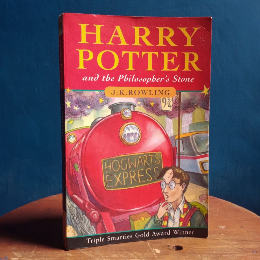 HARRY POTTER and the Philosopher's Stone J.K. Rowling Bloomsbury # preloved novel unsealed buku beka