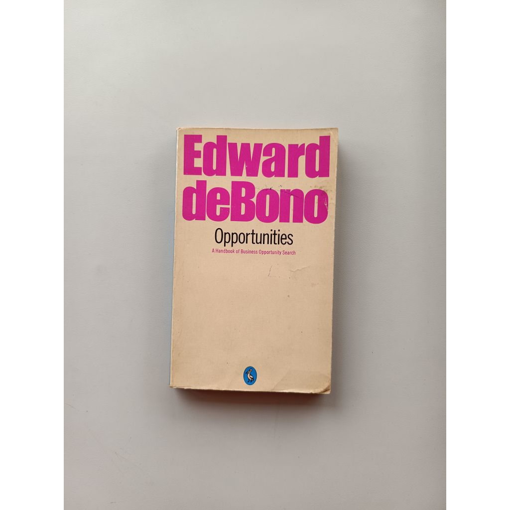 OPPORTUNITIES - EDWARD DE BONO (ORIGINAL)