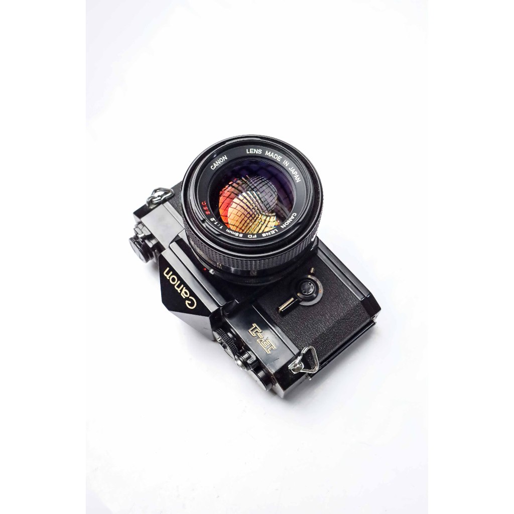 Kamera Analog Canon F-1 F1 kit 55mm f1.2 S.S.C Super Mulus Normal