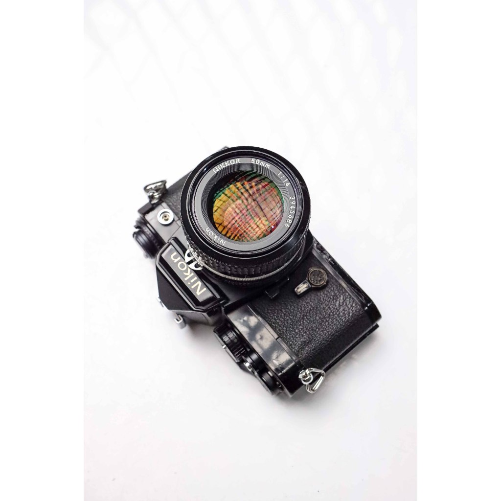 Kamera Analog Nikon FE kit 50mm f1.4 AI Mulus Normal