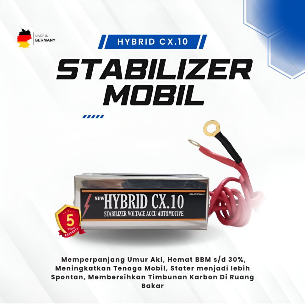hybrid cx10 motor stabilizer aki tenaga jos hemat bbm
