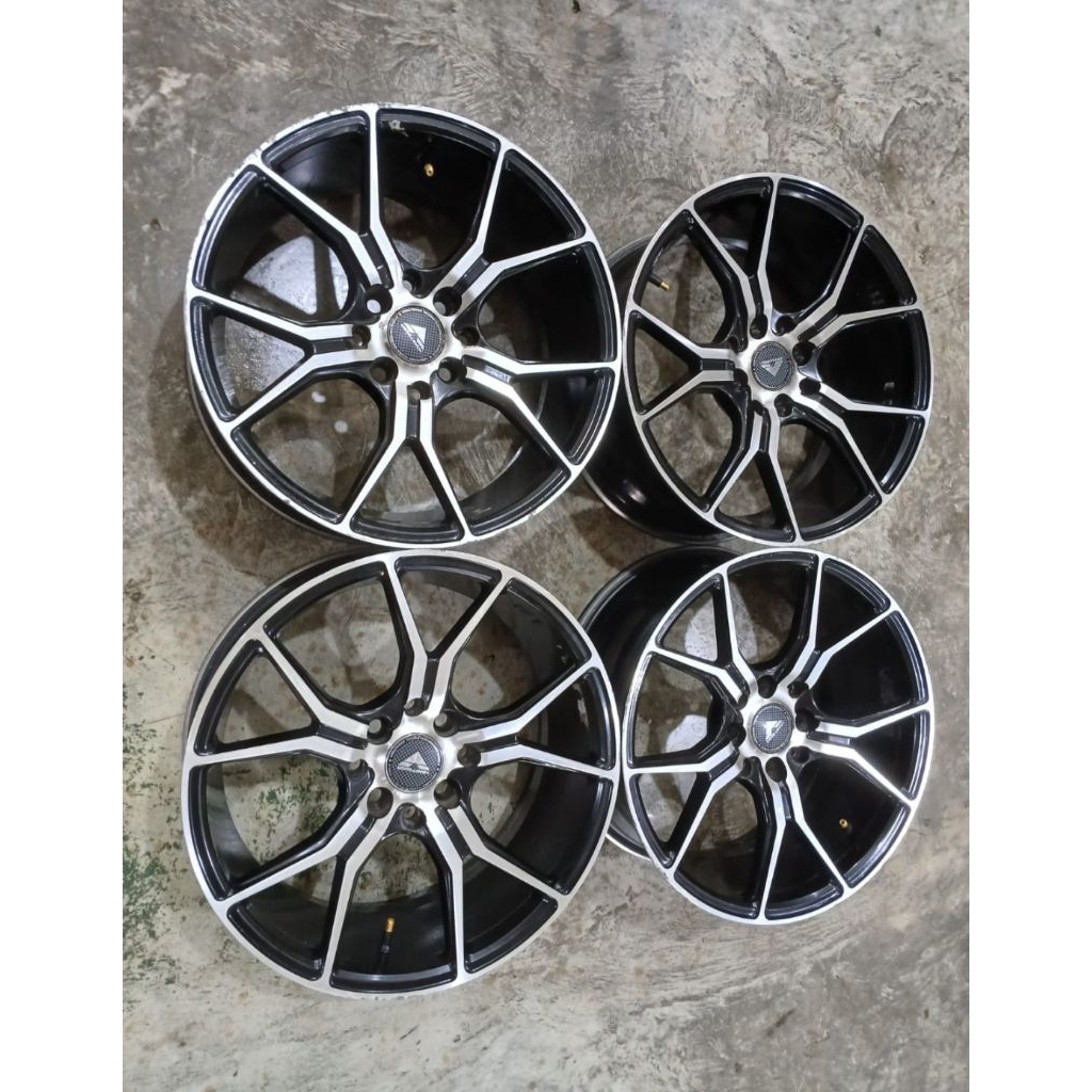 velg seken racing vosteiner ring 16 H4x100 4x114 velg saja murah