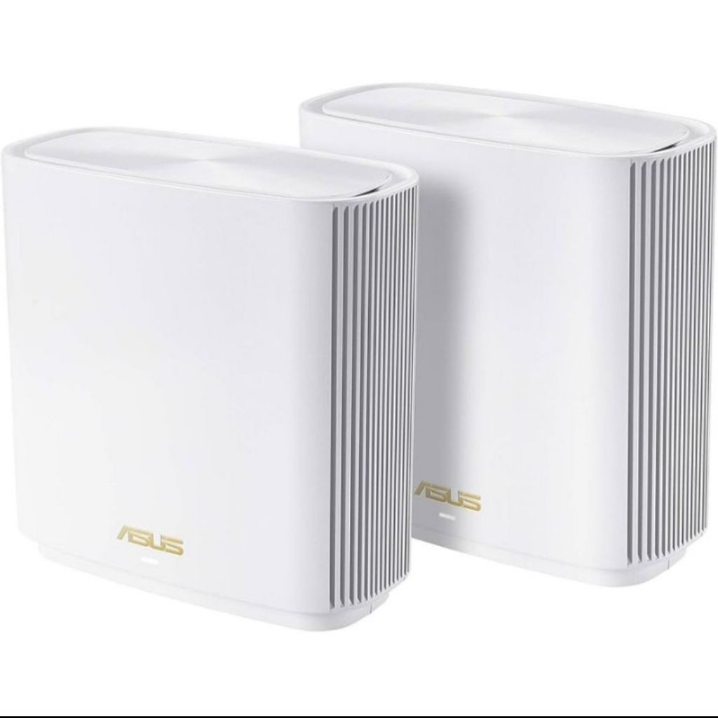 ASUS ZenWiFi AX6600 Tri-Band Mesh WiFi 6 System (XT8 2PK) - Whole Home Coverage up to 5500 sq.ft & 6