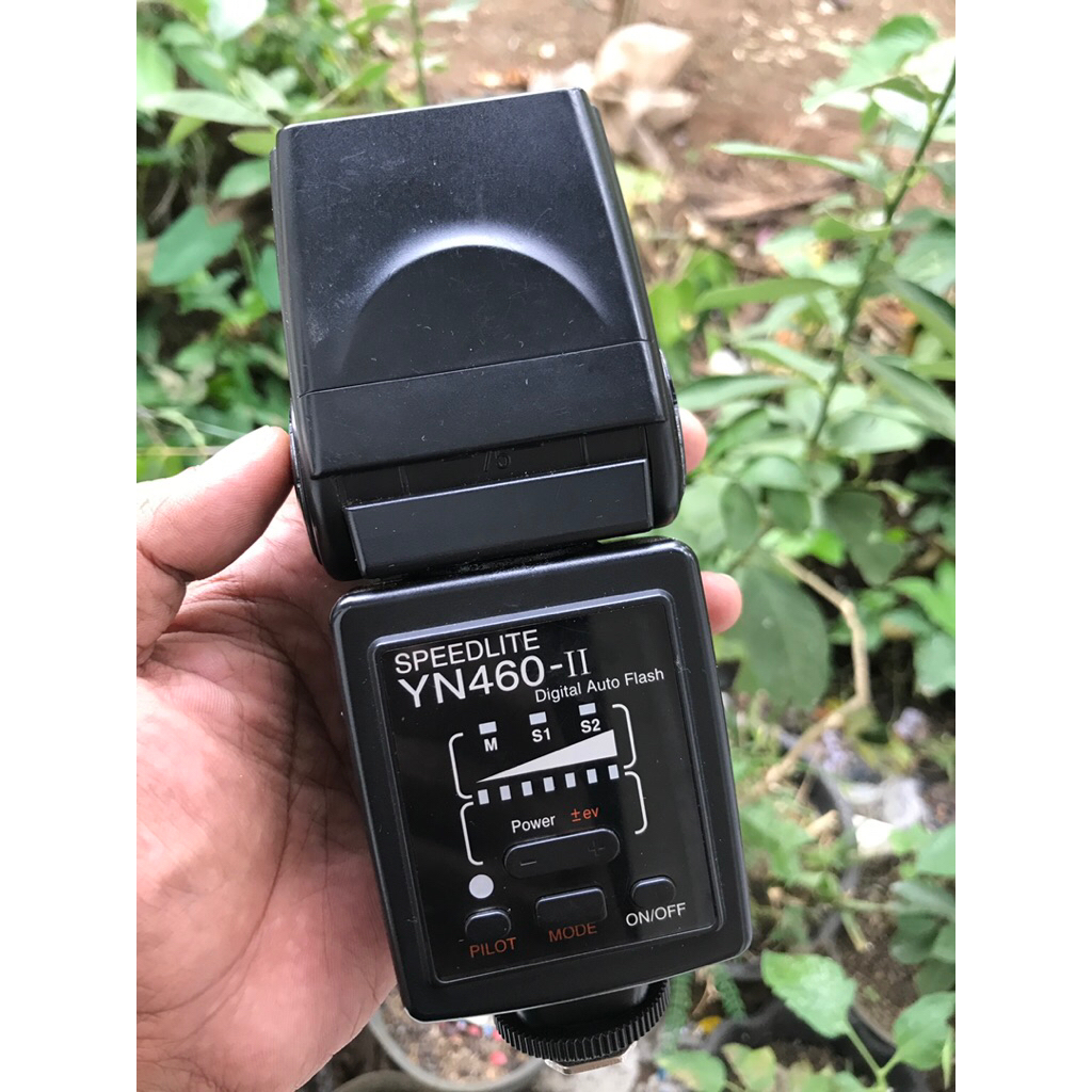 speedlite flash kamera yn460II normal siap pakai