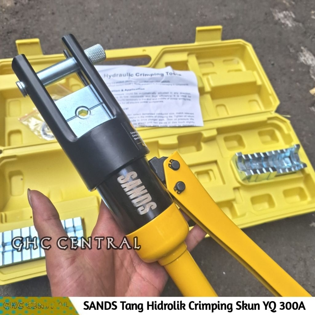 Sands Tang Hidrolik Crimping Skun YQ 300A Tang Kabel 16 - 300 mm