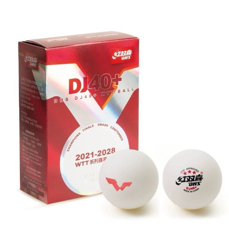 BOLA PINGPONG DHS WTT DJ40+ 3 STAR ITTF WORLD TOUR BOLA TENIS MEJA DHS WTT DJ40+ 3STAR BOLA PING PON