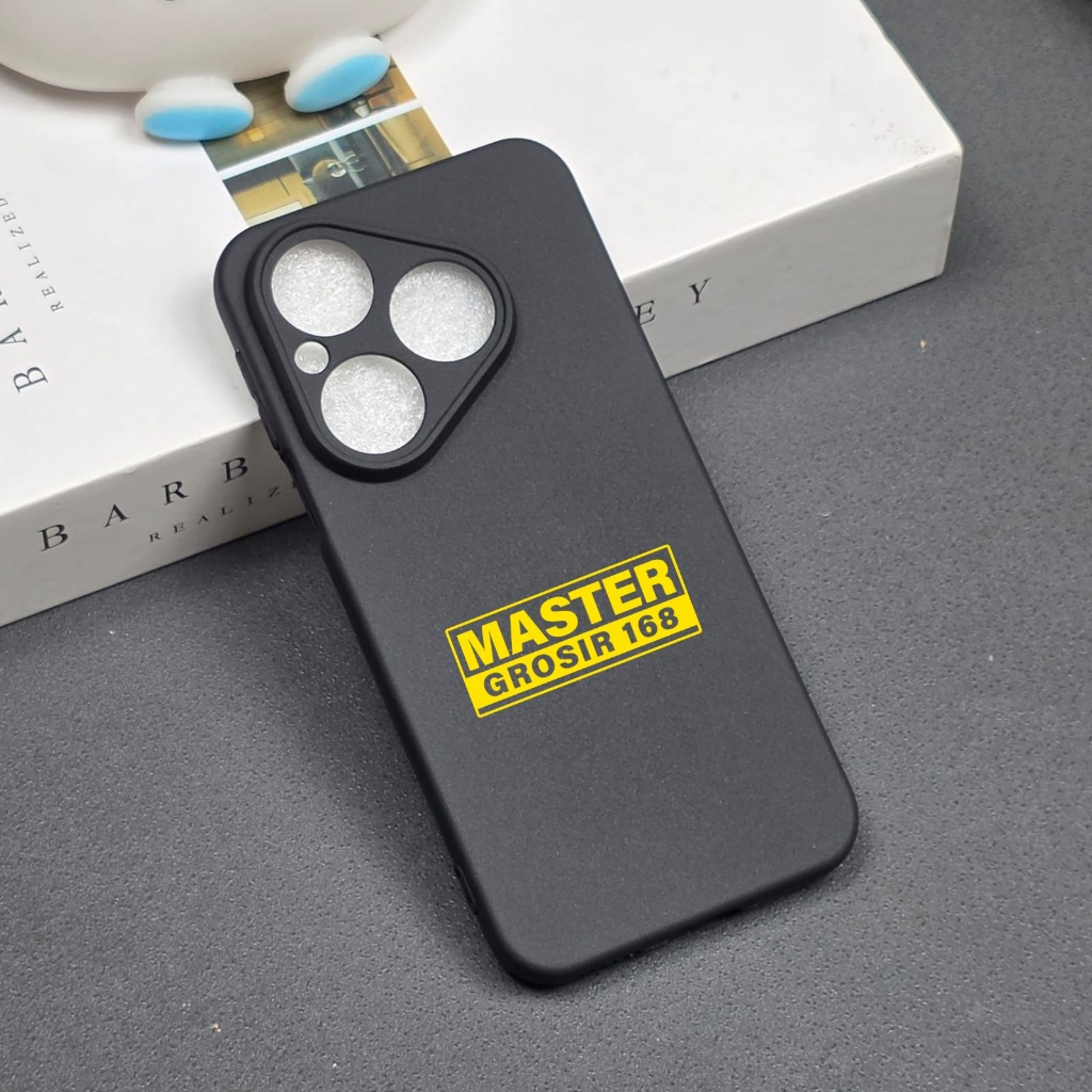 HUAWEI PURA 80 HUAWEI PURA 80 PRO HUAWEI PURA 80 ULTRA CASE MACARON BLACK SOFT CASE BLACK PREMIUN HU