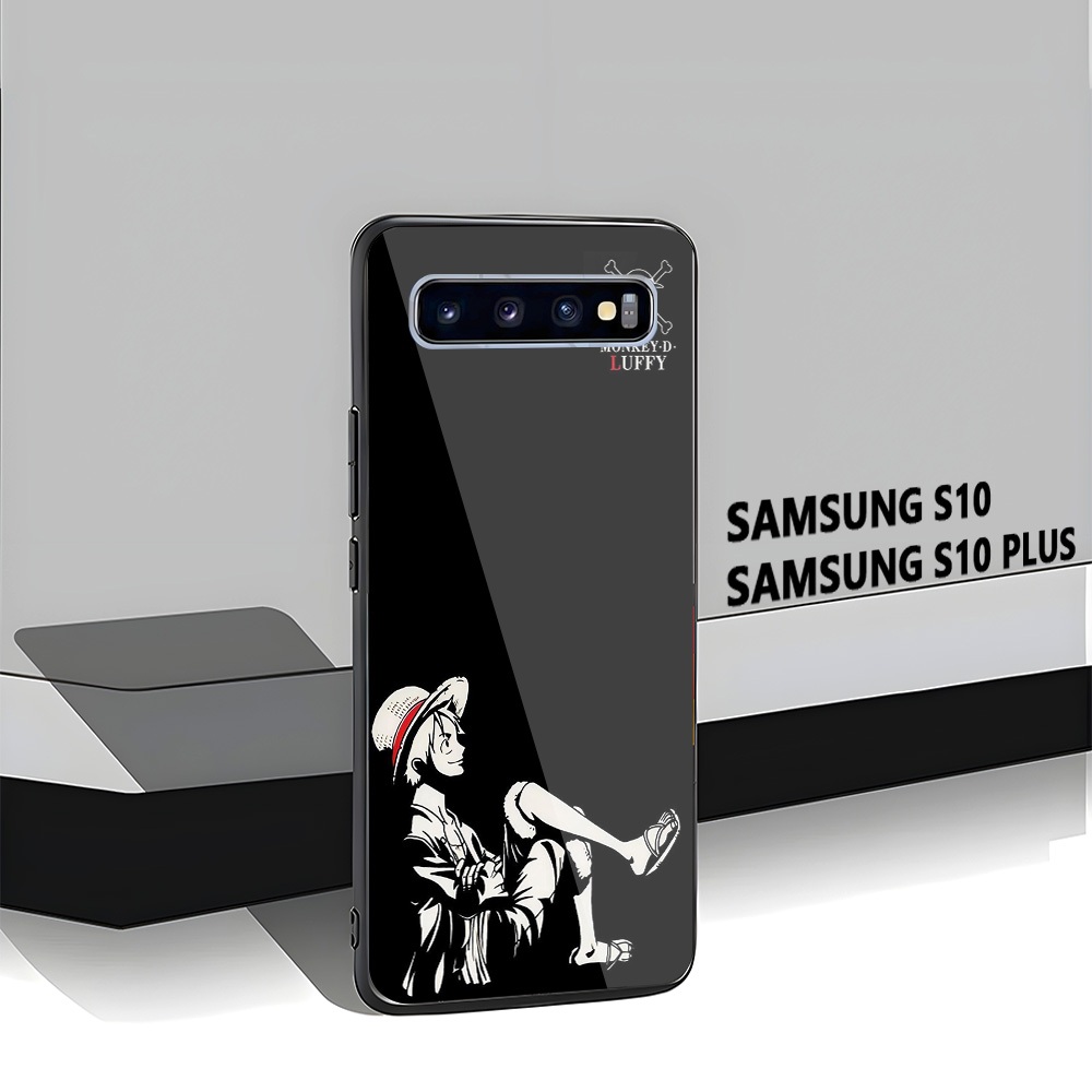 Case Glass Kilau For samsung S10 S10 Plus - case hp - case kilau samsung S10 S10 Plus - Casing Handp