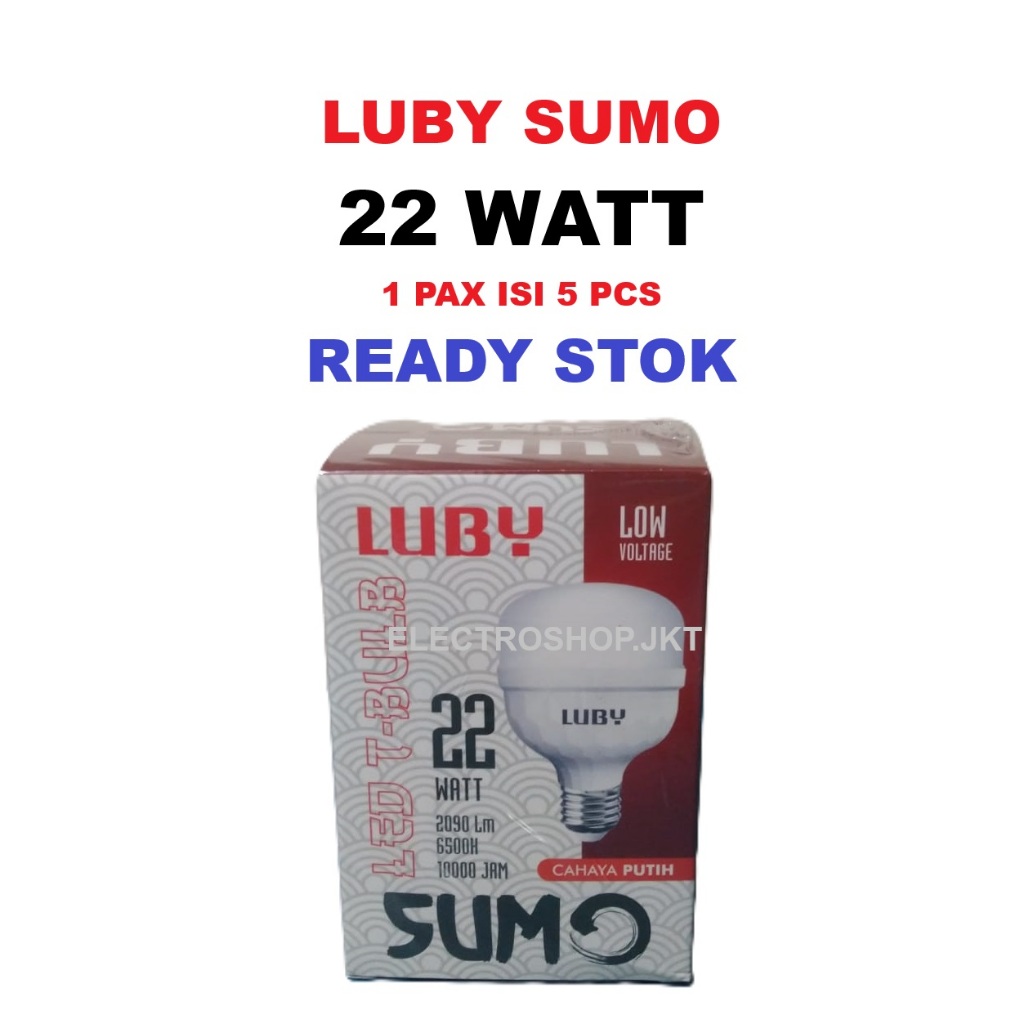 LUBY Lampu Luby Sumo 22 Watt Bohlam LED 22W