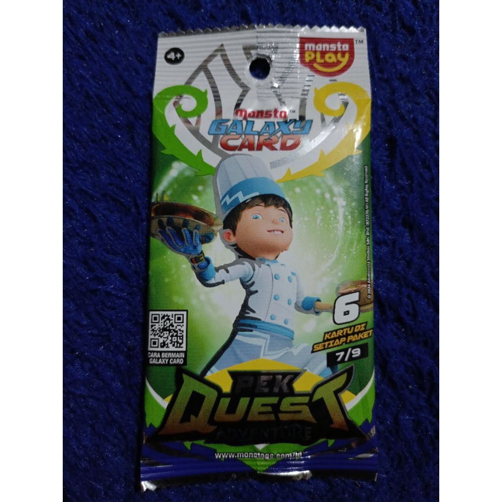 kartu Boboiboy Pek Quest Adventure 7/9