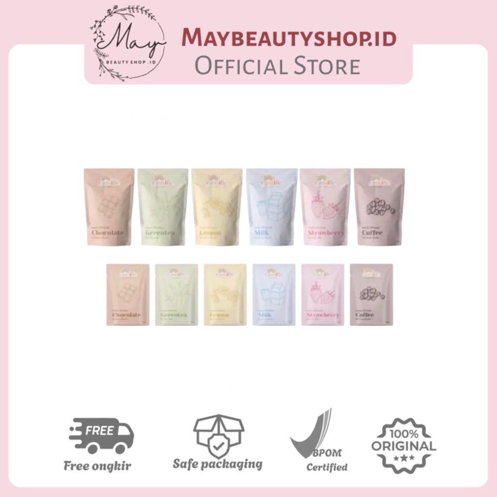 MASKER CAMILLE BEAUTY 25gr | Masker Organik Camille