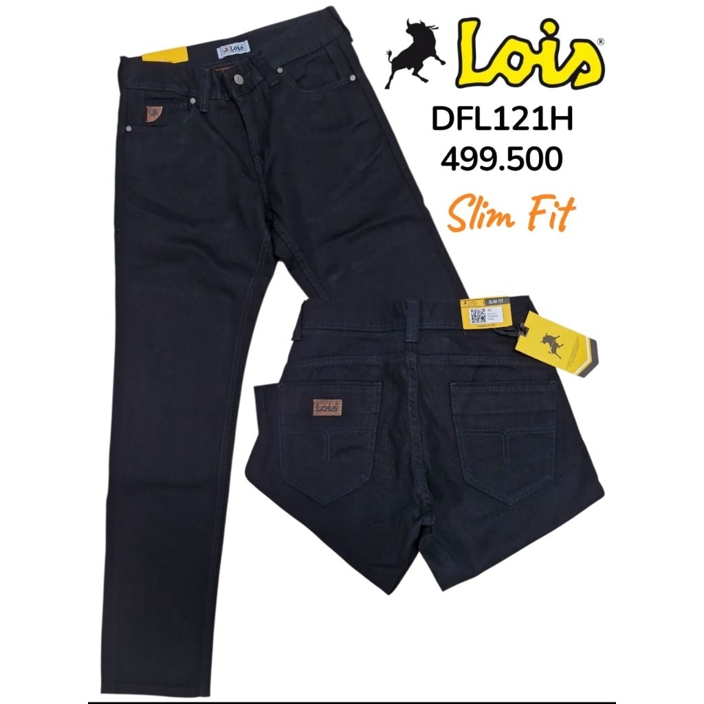 CELANA LOIS ORIGINAL SLIM FIT NON STRETCH