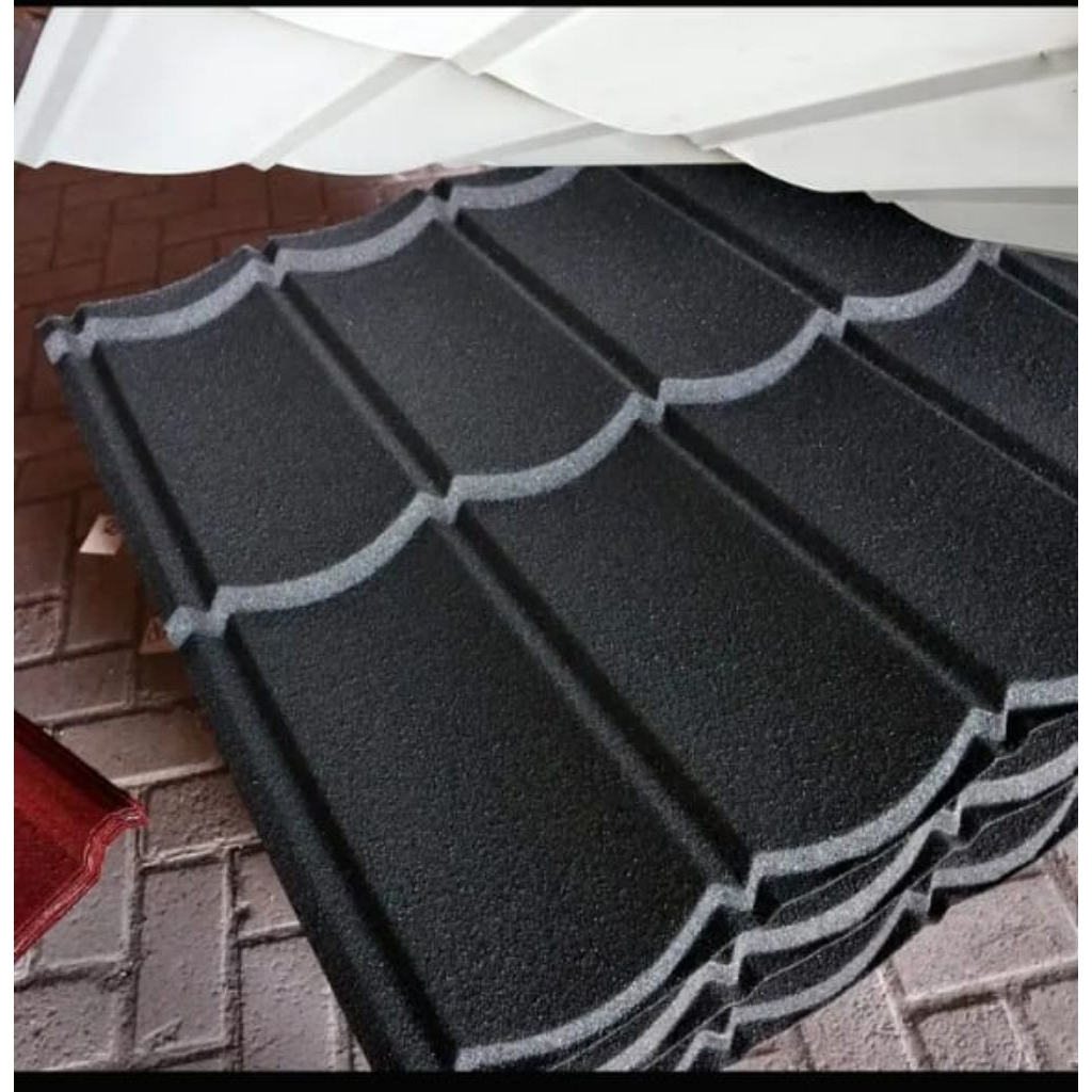 Genteng metal pasir tebal 0.35