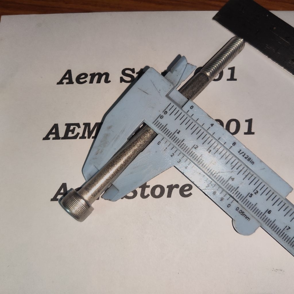 Baut L Half drat M8 x 110 (11cm) stainless 304 THE A2-70