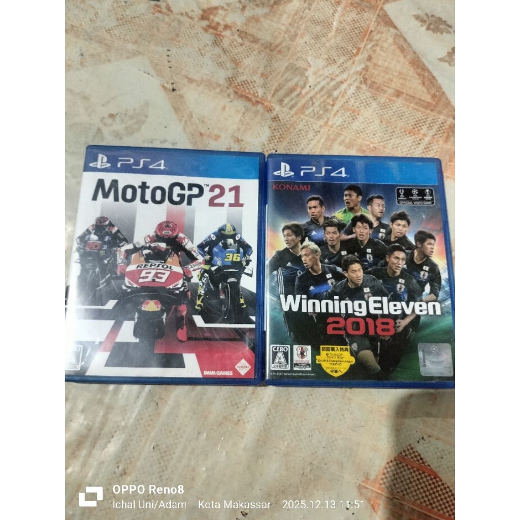 BD/KASET PS 4 ORI MOTOGP 21