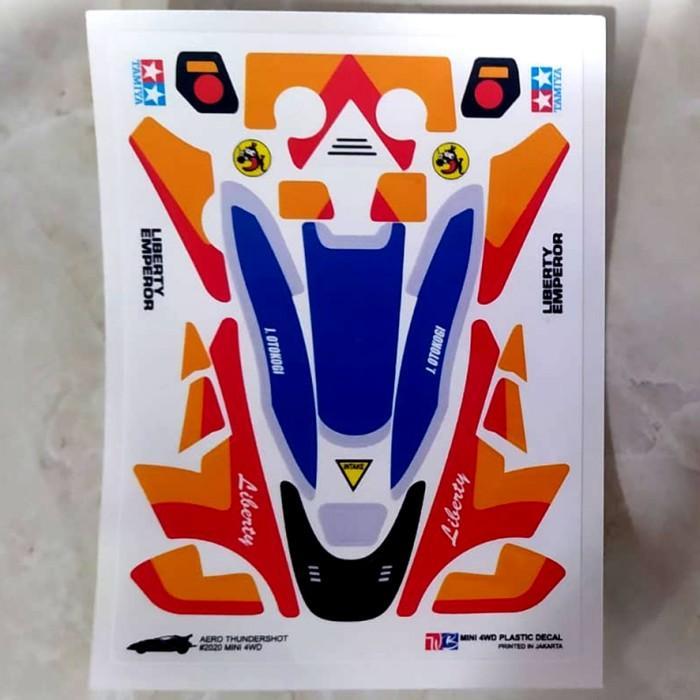 Stiker Liberty Emperor - Body Putih - Vinnyl Laminating Glossy