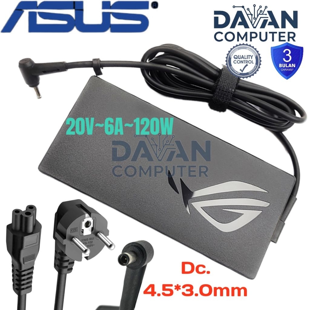 Adaptor charger asus ZenBook 15 UX534FTC-A8078R 15 UX534FTC-AS77 15 UX534FTC-A9338T 15 UX534FTC-AA09