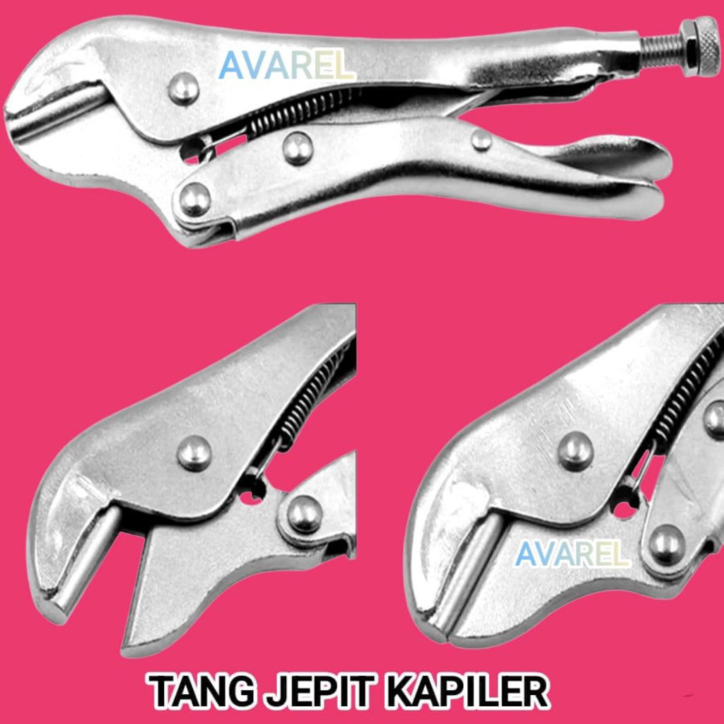 TANG JEPIT KAPILER KULKAS AC ORI/ TANG PRESS KAPILER 7 INCH / PINCH OFF PLIERS CT 201